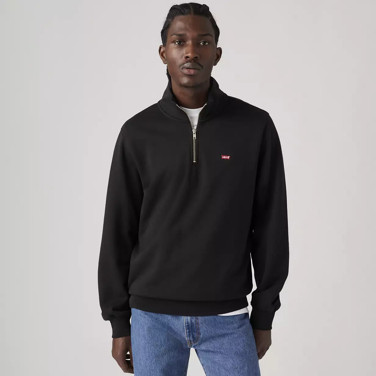 Felpa Levi's Original con cerniera e logo