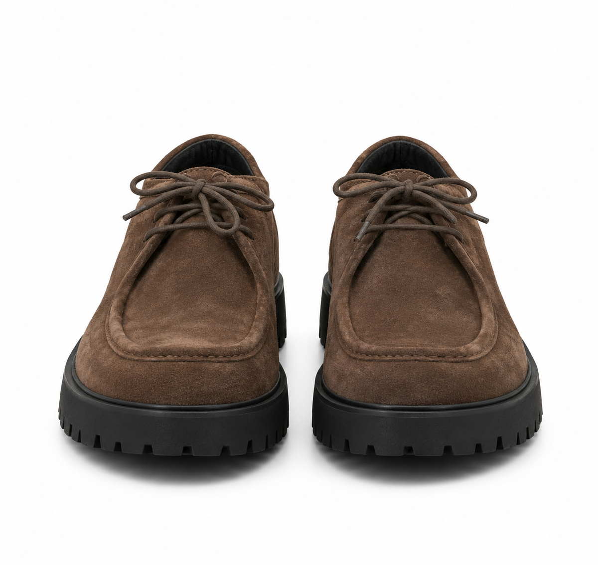 Scarpa Marechiaro 1962 9035 in camoscio Testa di moro - frontale | NICOECOSTORE.IT