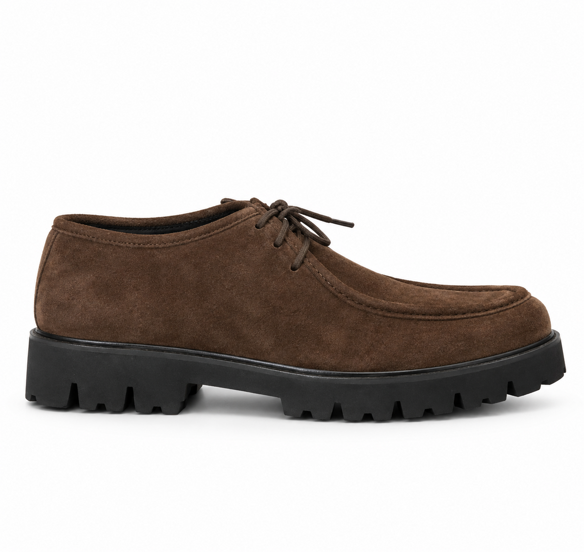 Scarpa Marechiaro 1962 9035 in camoscio Testa di moro - laterale | NICOECOSTORE.IT
