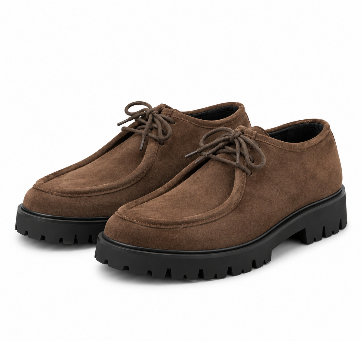 Scarpa Marechiaro 1962 9035 in camoscio Testa di moro - tre quarti | NICOECOSTORE.IT