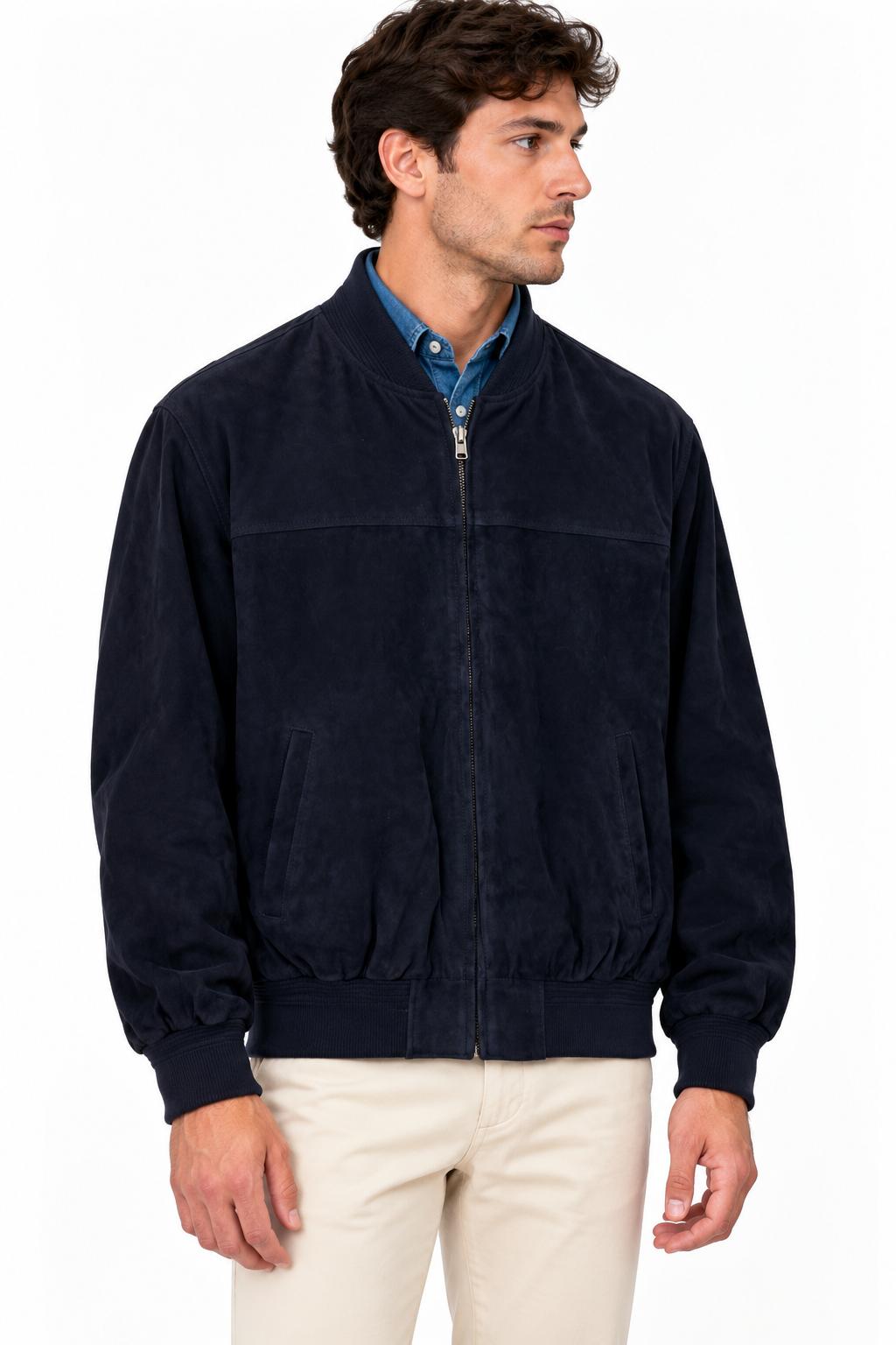 Giubbotto bomber Masterpelle con zip