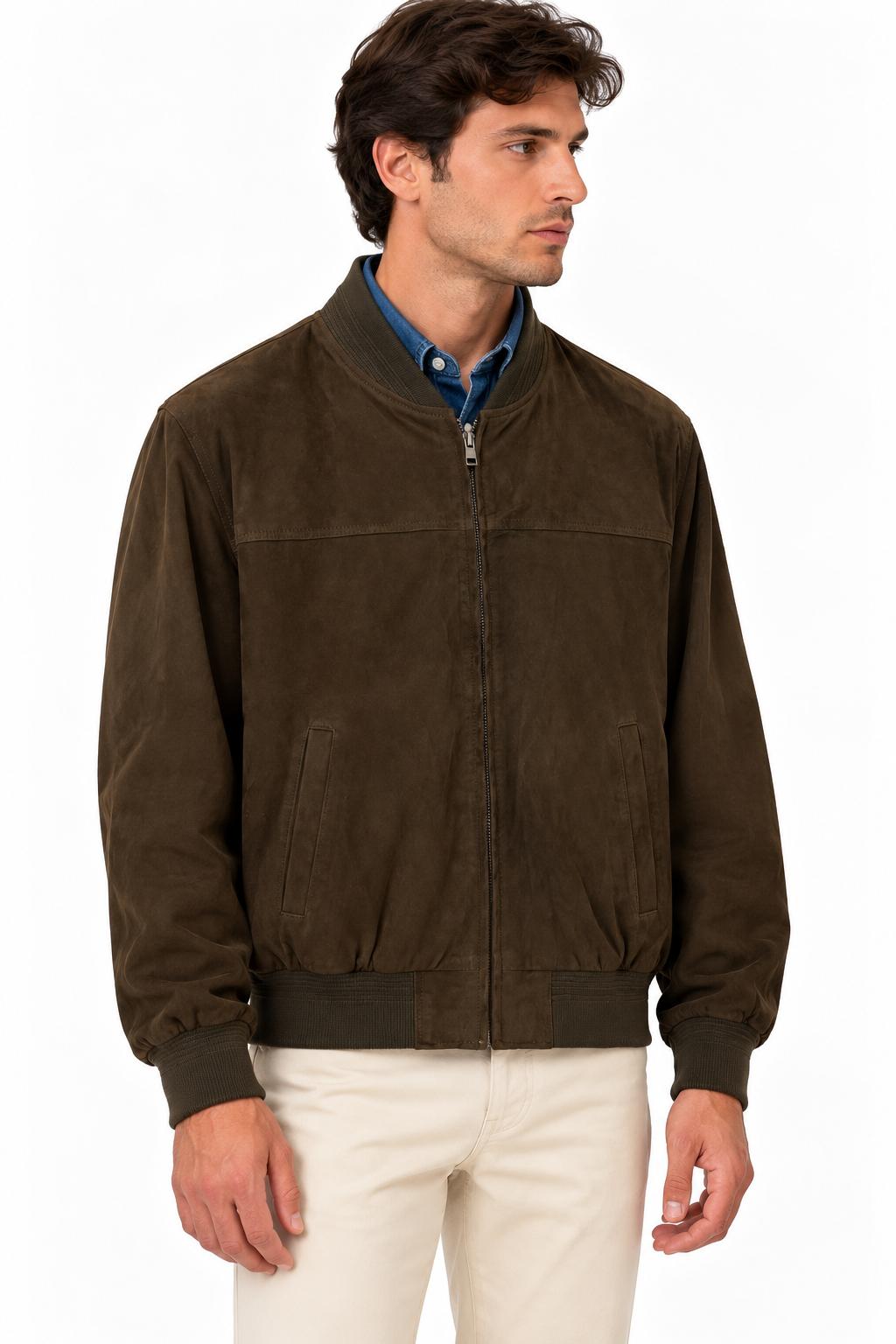 Giubbotto bomber Masterpelle con zip