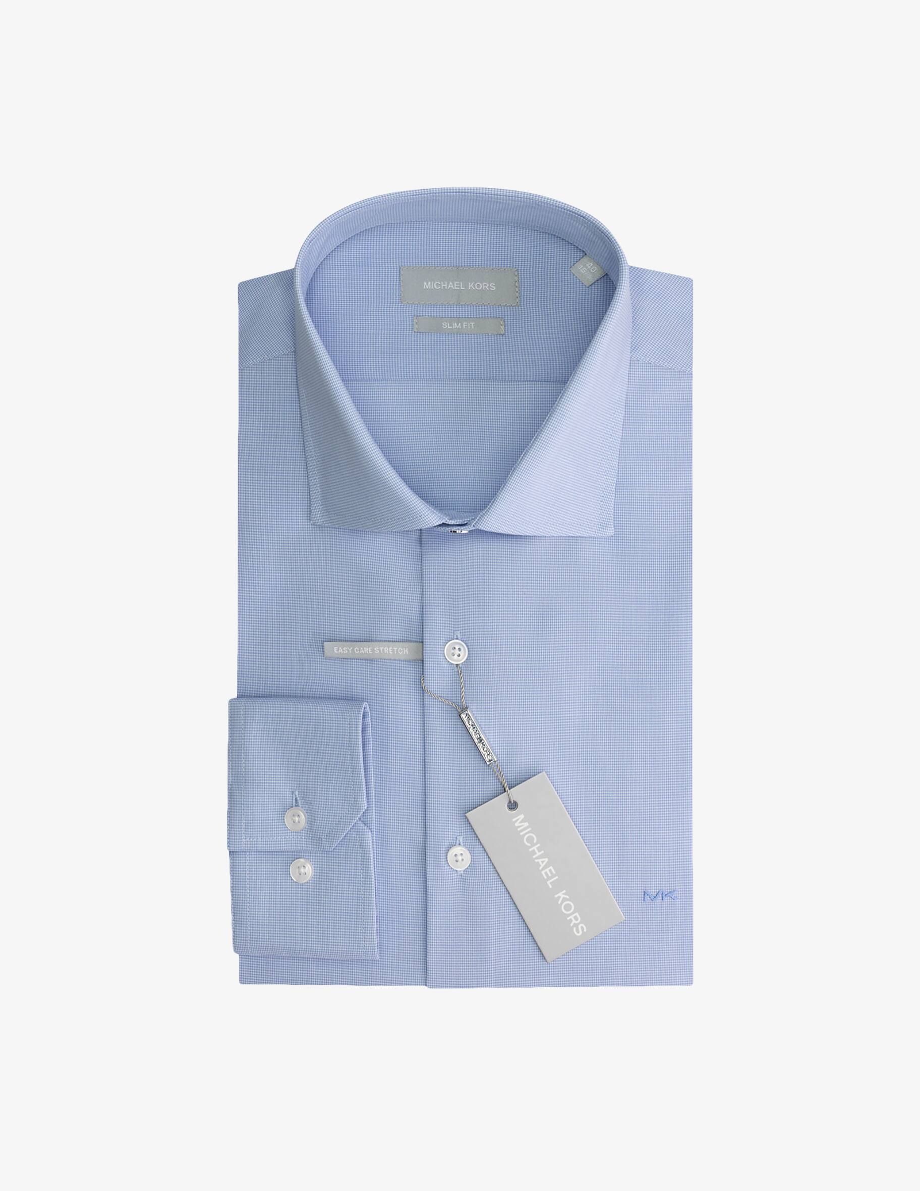 Camicia Michael Kors slim fit microcheck