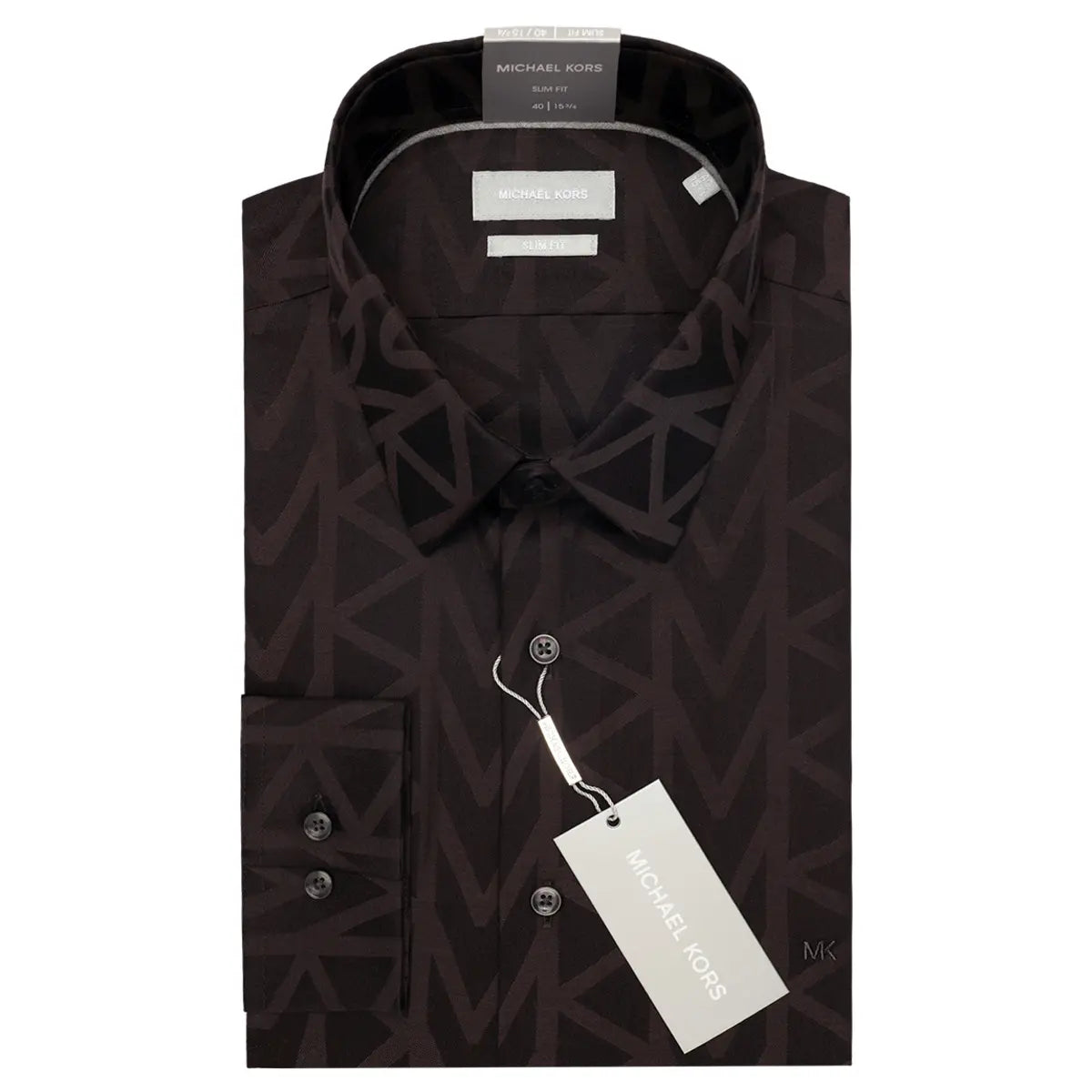 Camicia Michael Kors slim fit jacquard