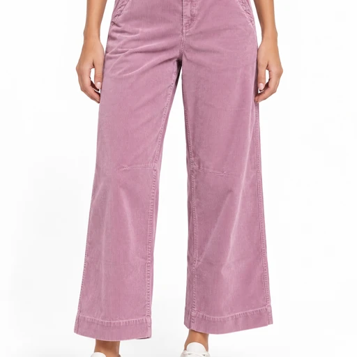 Pantaloni donna Keeling Khalun 25058, vista frontale Rosa