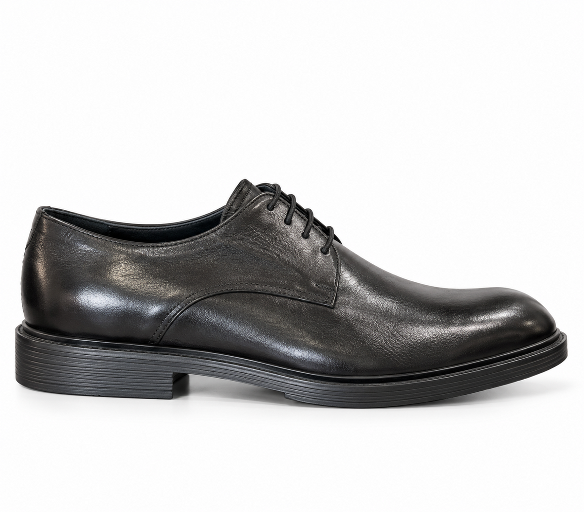 Scarpa stringata Primoerede C300 Nero - laterale | NICOECOSTORE.IT