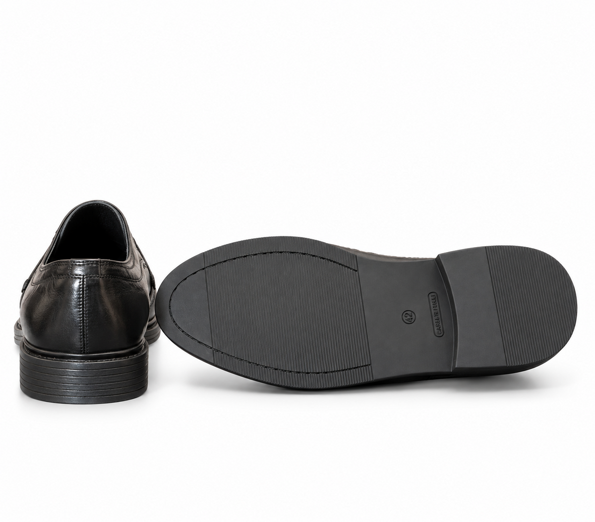 Scarpa stringata Primoerede C300 Nero - suola | NICOECOSTORE.IT