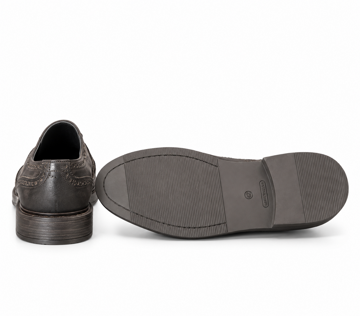 Scarpa stringata Primoerede C320 Marrone - suola | NICOECOSTORE.IT