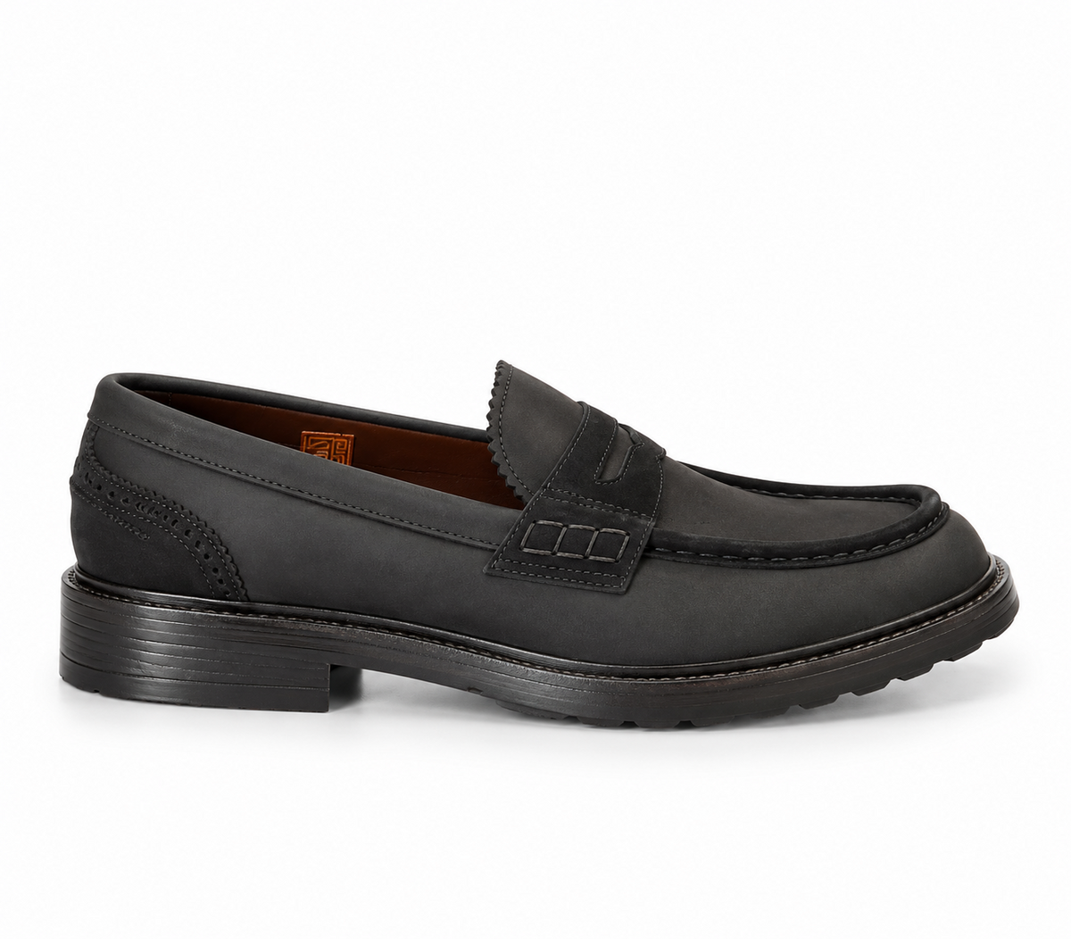 Mocassino Primoerede CE60 Nero - laterale | NICOECOSTORE.IT