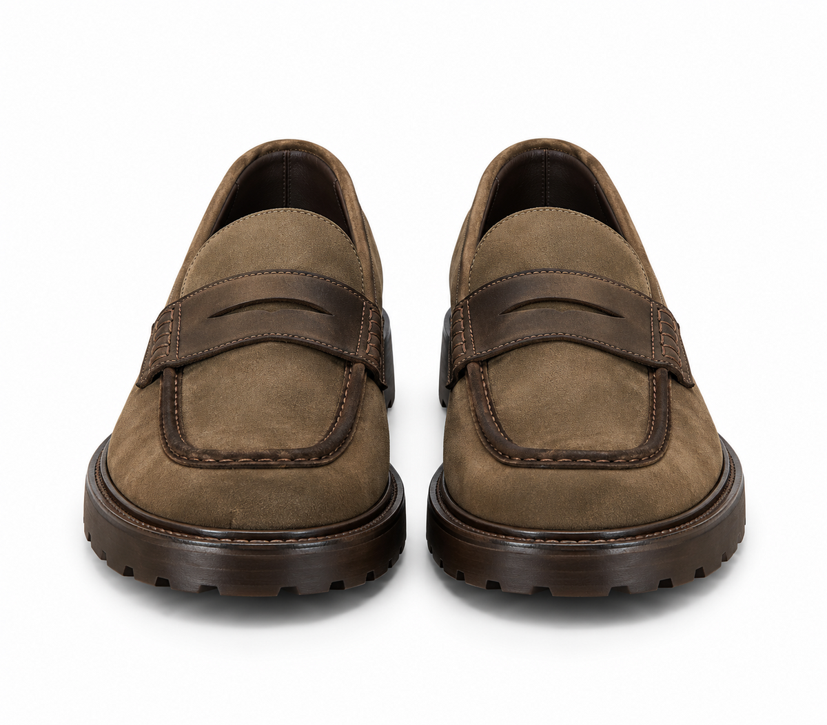 Mocassino Primoerede CE60 Testa di moro - frontale | NICOECOSTORE.IT