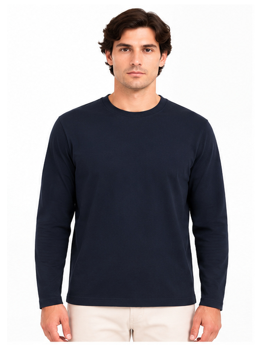tshirt keeling j260 41030 blu navy frontale | NICOECOSTORE.IT