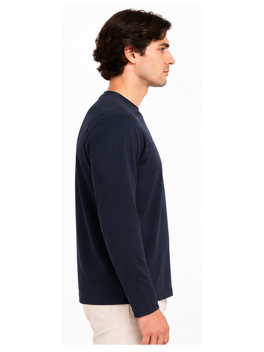 tshirt keeling j260 41030 blu navy laterale | NICOECOSTORE.IT