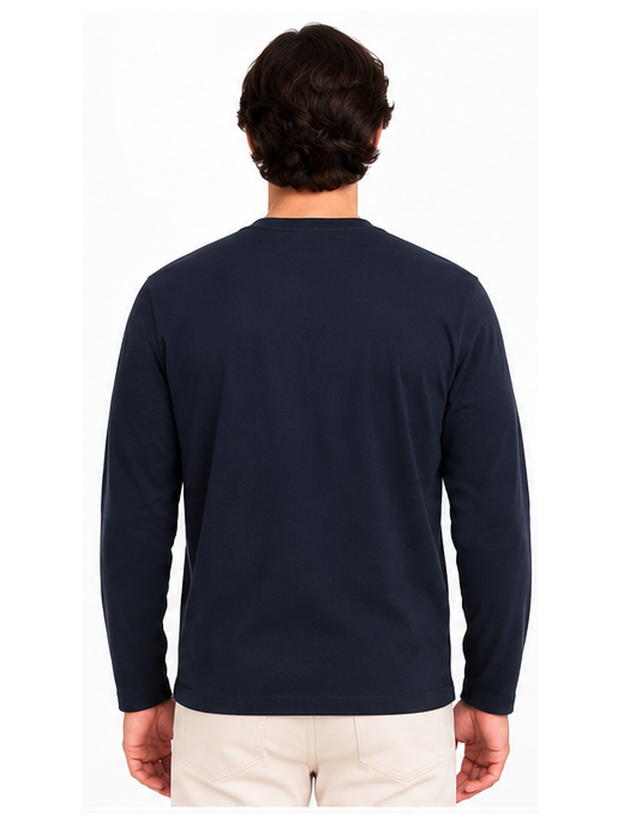 tshirt keeling j260 41030 blu navy posteriore | NICOECOSTORE.IT