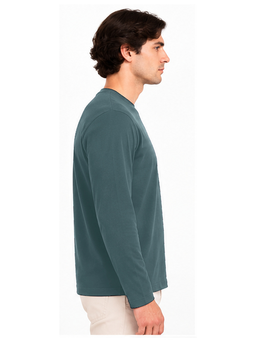 tshirt keeling j260 41030 verde laterale | NICOECOSTORE.IT