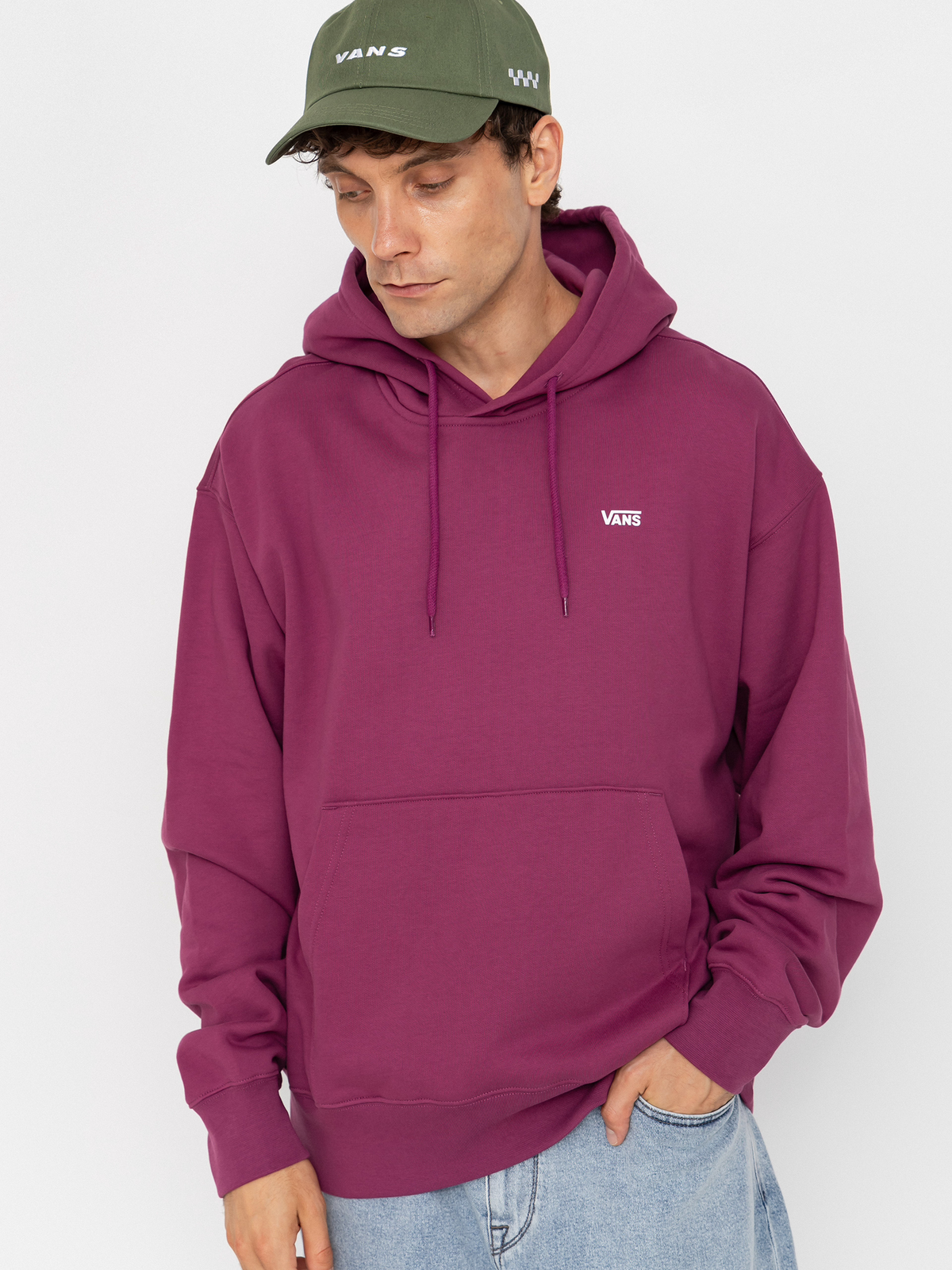 Felpa Vans Left Chest con cappuccio